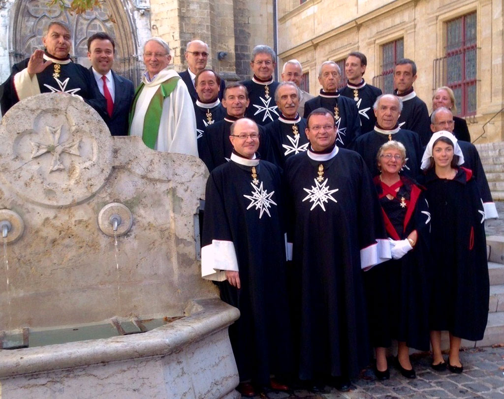 Ordre de Malte de Monaco - Visite d'Aix